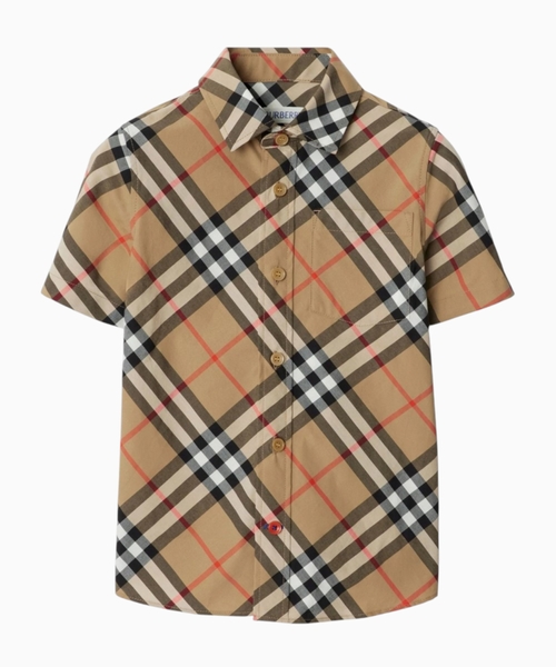 Check Cotton Shirt