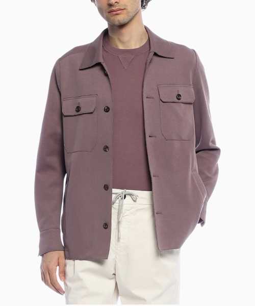 Cotton blend shirt