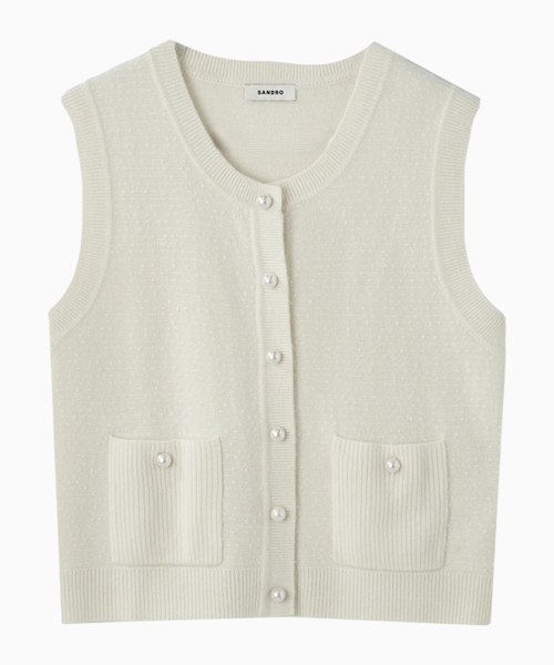 Chalk stripe vest | Emporium