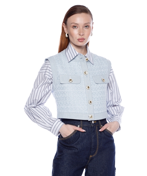 Твидовый жилет