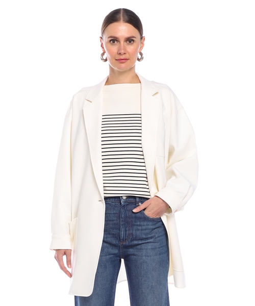 Шерстяное полупальто