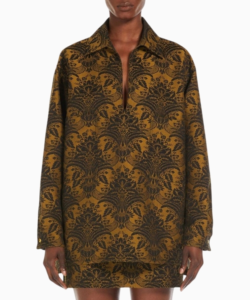 Anemone jacquard shirt