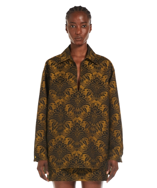 Anemone jacquard shirt