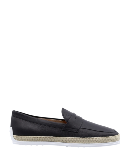 Leather loafers