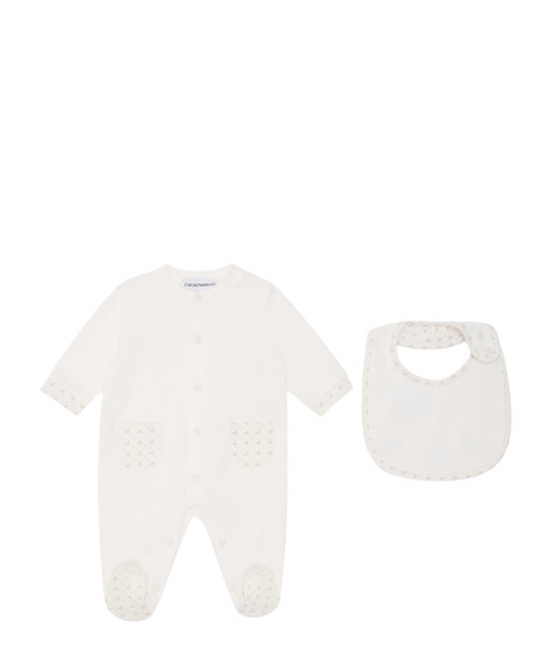 Logo babygrow gift set