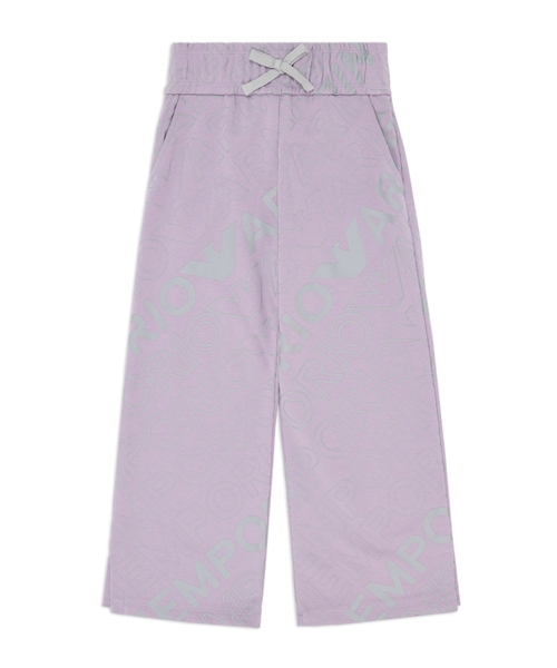 Trousers with graphic print