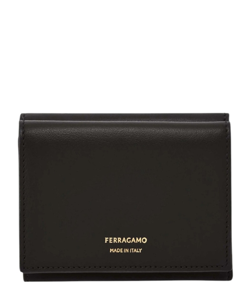Bicolor trifold wallet