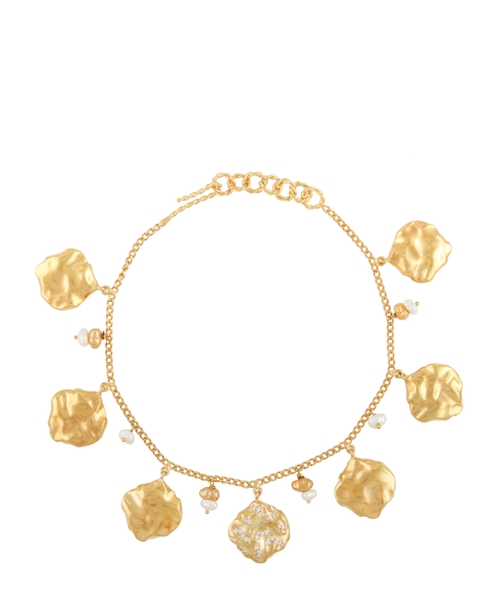 Feminine Waves ankle bracelet