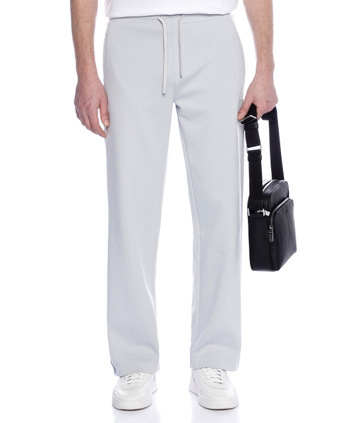 Loqo detallı idman üslüblu şalvar