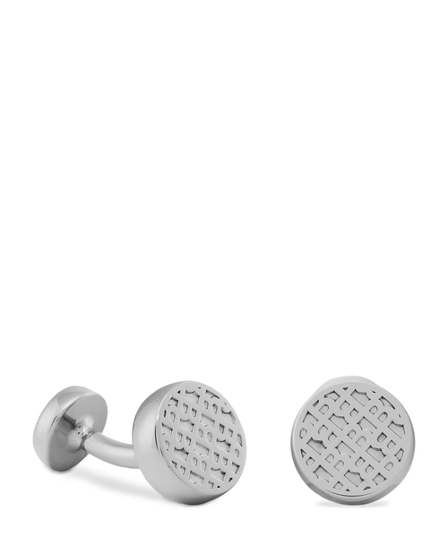 Double B monogram cufflinks