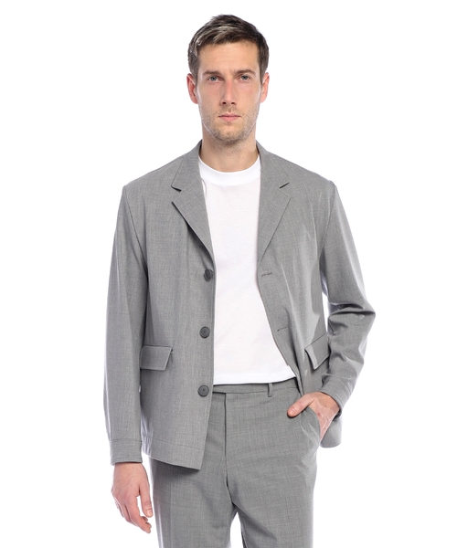 Straight-fit blazer