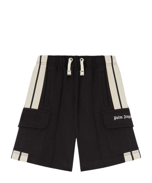Cargo shorts with logo