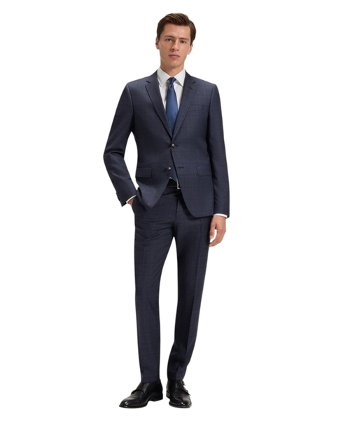 Damalı yun tərkibli kostyum