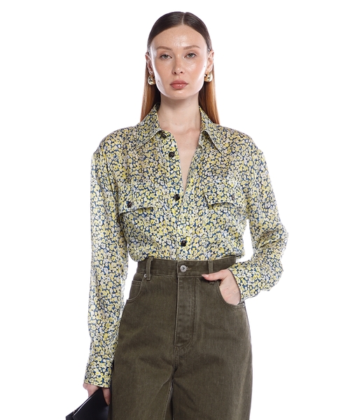 Шелковая рубашка Daisy