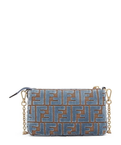 クラッチバッグ FENDI 'Baguette' pouch Blue Baguette Pouch | Emporium