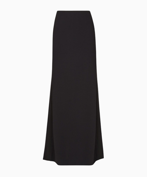 Wool maxi skirt