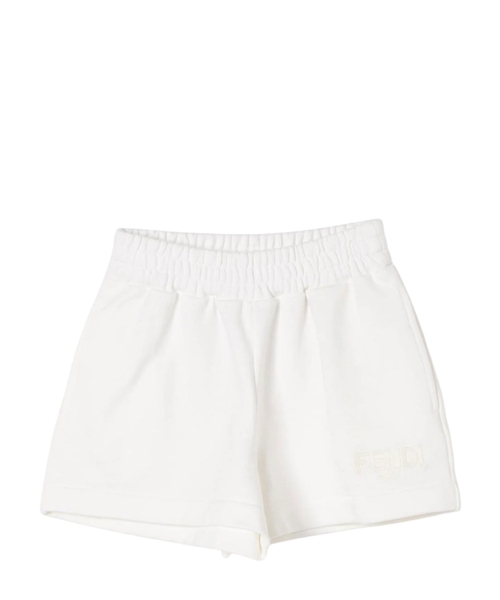 Logo elastic waist shorts