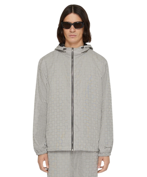 Monogram 72 jacquard windbreaker