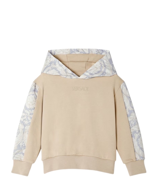 Barocco Kids Paneled Hoodie