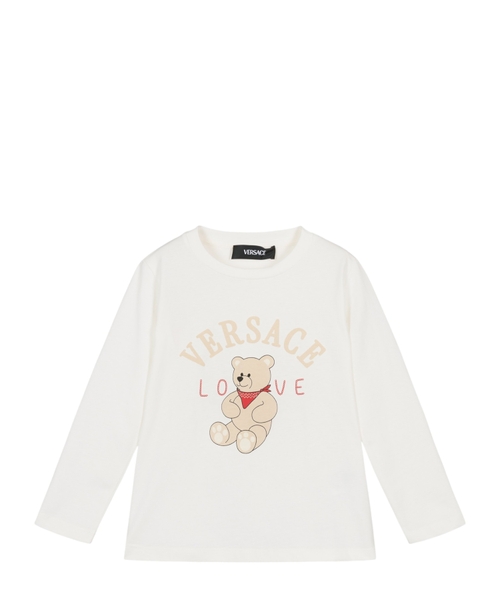 Love Teddy printli uzunqol t-shirt