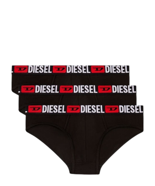Three-pack of solid-colour briefs