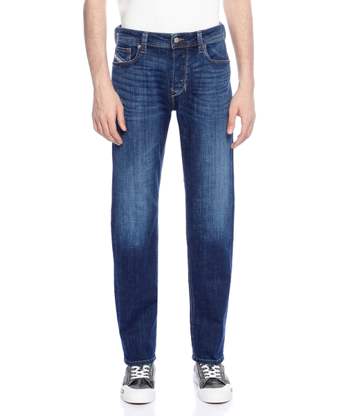 Larkee Beex düz biçimli denim şalvar