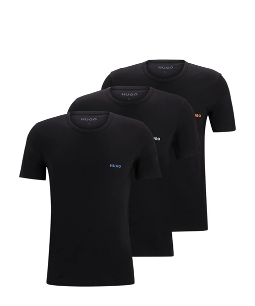 Logo cotton T-shirt set