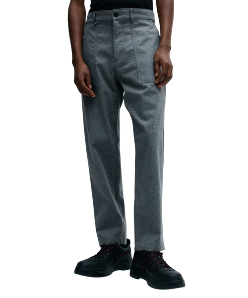 Straight-leg trousers