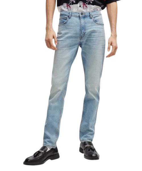 Dar biçimli denim şalvar