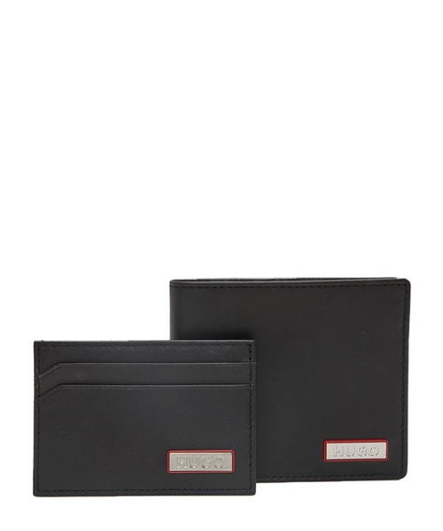 Dəri portmone və kartholder dəsti