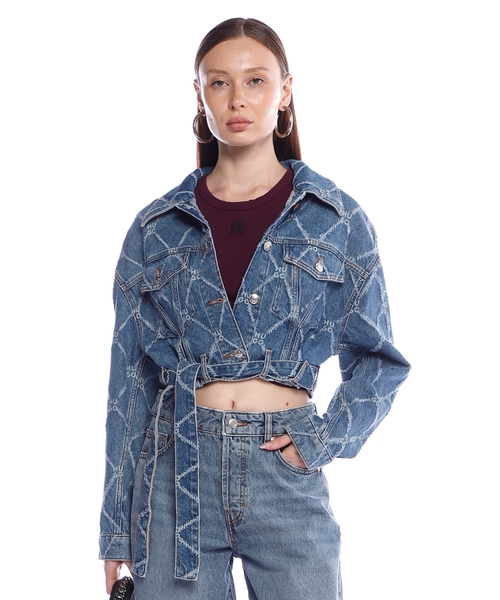 Gedari denim gödəkçə