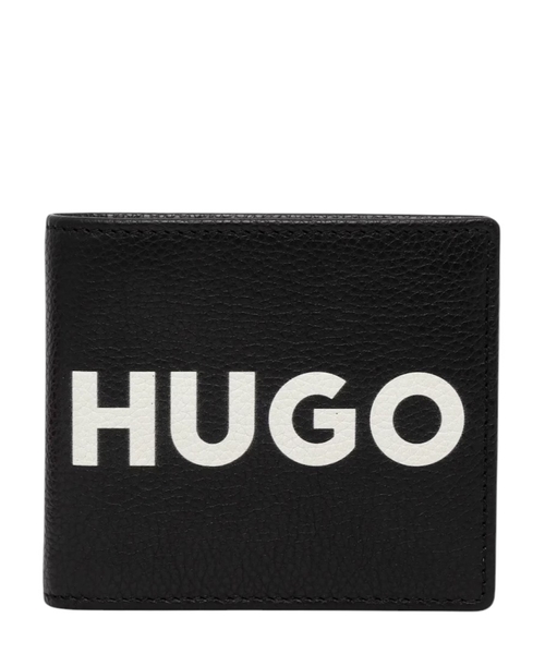 Dəri loqolu portmone