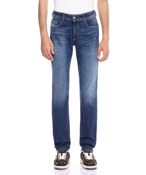 1979 Sleenker dar biçimli denim şalvar