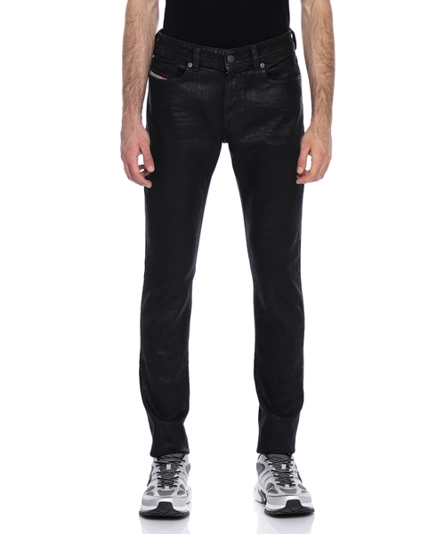 1979 Sleenker dar biçimli denim şalvar