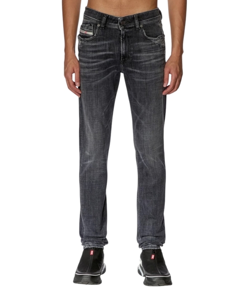 Distressed jeans