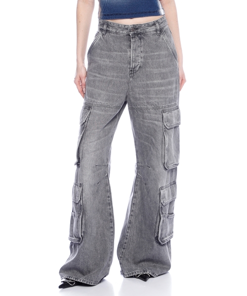 D-Sire-Cargo L.32 denim şalvar