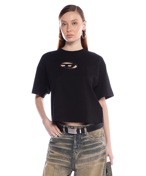 【ALEXANDER McQUEEN】ACE CORSET SHORT SLEEVE T SHIRT Alexander McQueen Corset-Detail T-Shirt | LN-CC