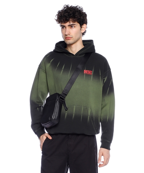 Hoodie with logo print