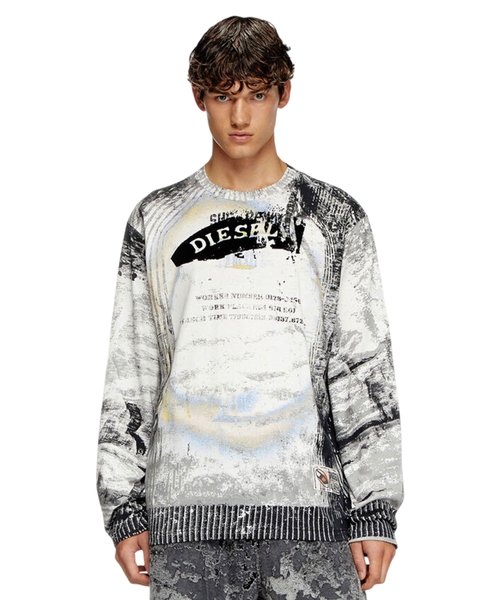 トップス DIESEL T-Crane-Ls-S4 Long-sleeve T-shirt T-CRANE-LS-S4 long sleeve T-shirt | Emporium