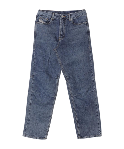 Bol biçimli denim şalvar