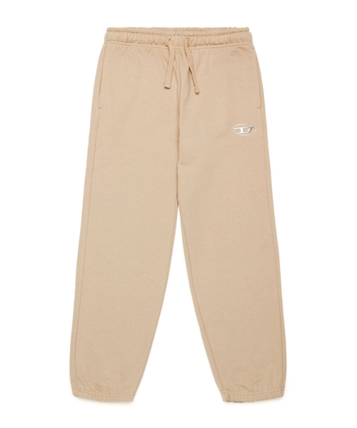 Sports pants with logo embroidery