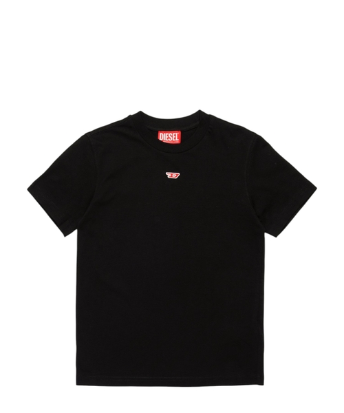 Футболка с круглым вырезом и логотипом