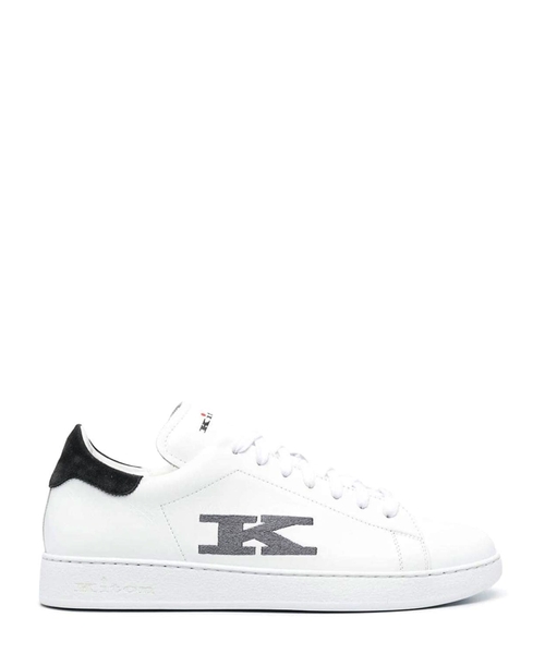 Кожаные кроссовки