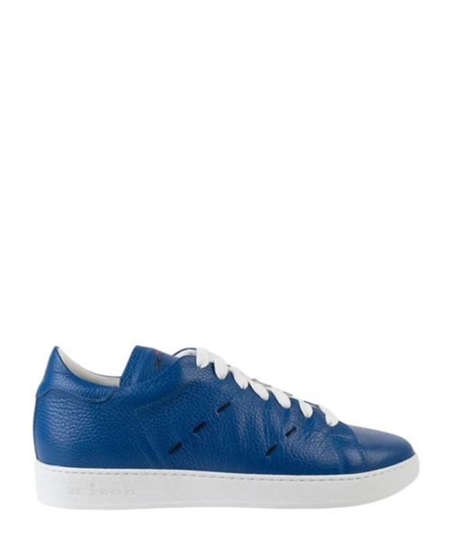 Kiton leather sneakers