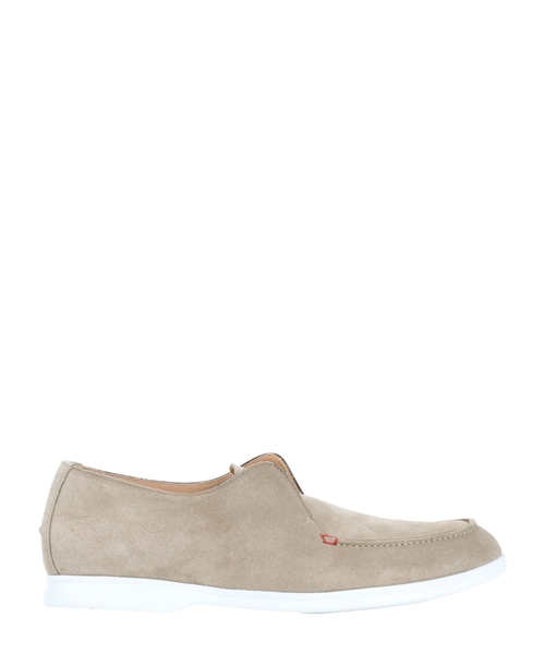 Suede slip-on sneakers