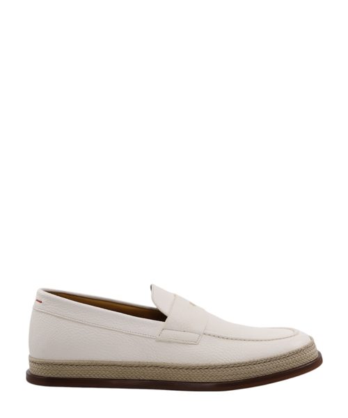 Leather loafers