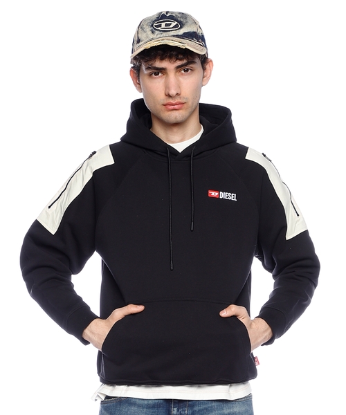 Logo print S-Fausty hoodie