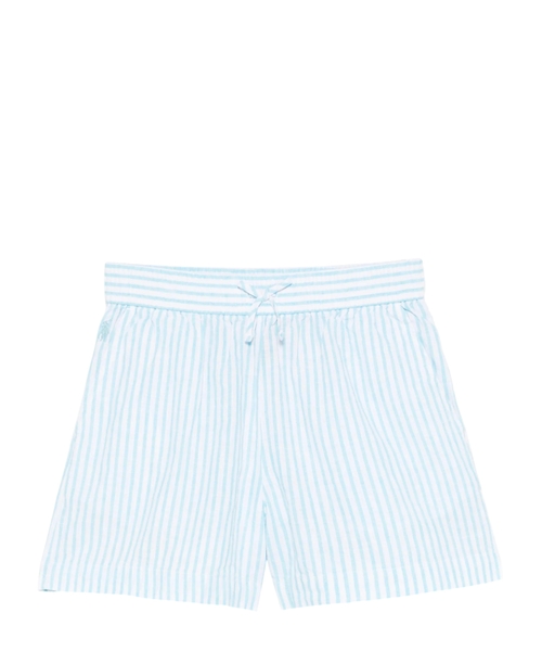 Хлопковые шорты в полоску