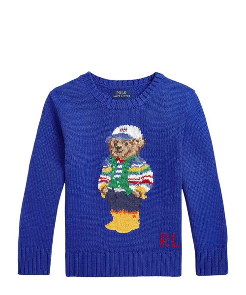Polo Bear jumper in cotton