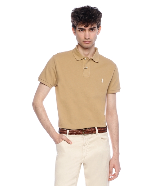 Klassik yaxalı qısaqol polo